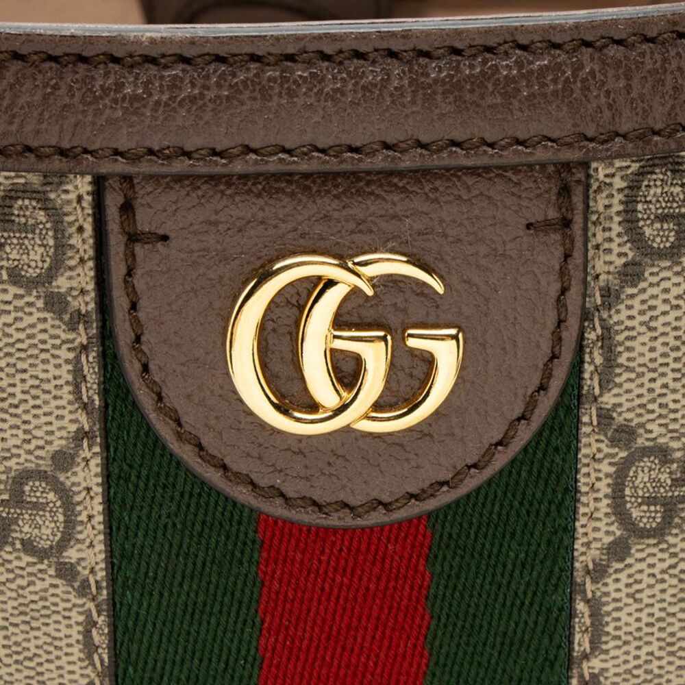 Gucci GG Supreme Ophidia Large Shopping Tote - Picture 9 of 16